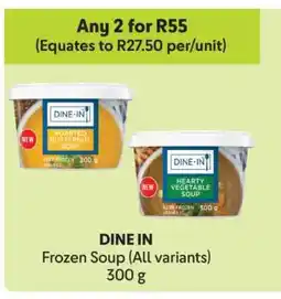 Makro DINE IN Frozen Soup (All variants) offer