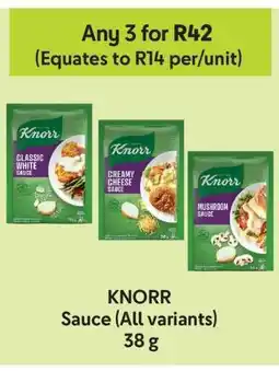 Makro KNORR Sauce (All variants) offer