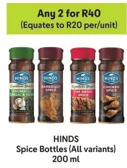 Makro HINDS Spice Bottles (All variants) offer