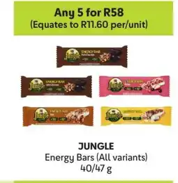 Makro JUNGLE Energy Bars (All variants) offer