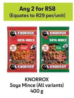 Makro KNORROX Soya Mince (All variants) offer