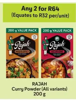 Makro RAJAH Curry Powder (All variants) offer