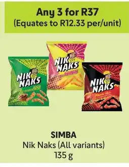 Makro SIMBA Nik Naks (All variants) offer