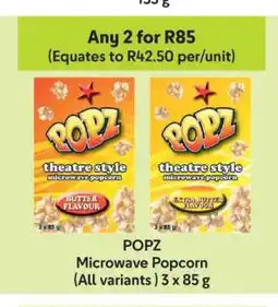 Makro POPZ Microwave Popcorn offer