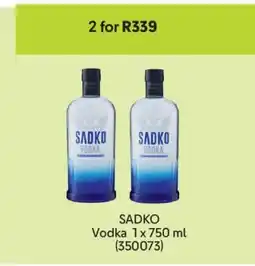 Makro Sadko Vodka offer