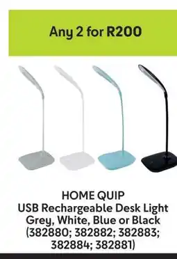 Makro HOME QUIP USB Rechargeable Desk Light offer