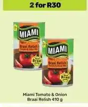 Game Miami Tomato & Onion Braai Relish 410 g offer
