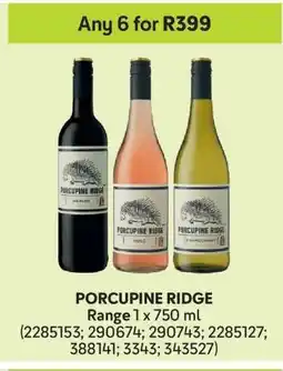 Makro Porcupine Ridge offer