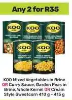 Game Koo Canned Vegetables offer