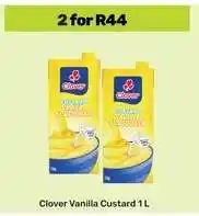 Game Clover Vanilla Custard 1 L offer