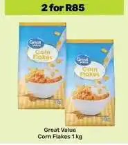 Game Great Value Corn Flakes 1 kg offer