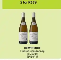 Makro DE WETSHOF Finesse Chardonnay offer