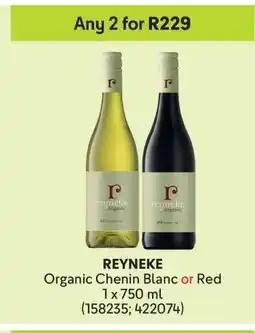 Makro REYNEKE Organic Chenin Blanc or Red offer