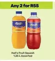 Game Hall's Fruit Squash offer
