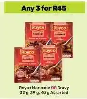 Game Royco Marinade OR Gravy offer
