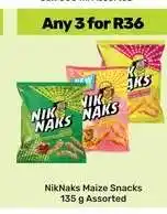 Game NikNaks Maize Snacks offer