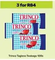 Game Trinco Tagless Teabags 100s offer