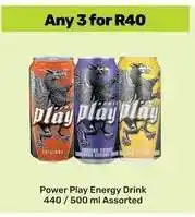 Game Power Play Energy Drink offer