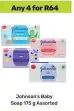 Game Johnson’s Baby Soap 175 g Assorted offer