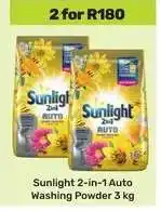 Game Sunlight 2-in-1 Auto Washing Powder 3 kg offer