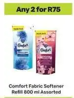 Game Comfort Fabric Softener Refill 800 ml Assorted offer
