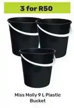 Game Miss Molly 9 L Plastic Bucket offer