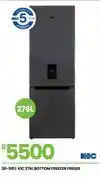 Fair Price KIC 276L Bottom Freezer/Fridge 20-591 offer