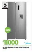 Fair Price Midea 513L Side By Side Fridge/Freezer BCD530 50-583 offer