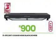 Fair Price Defy Black Cookerhood DCH60B 21-051 offer