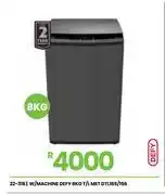 Fair Price Defy 8Kg T/L Met W/Machine DTL165/156 22-316 offer