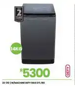 Fair Price Defy 14Kg W/Machine DTL160 22-312 offer
