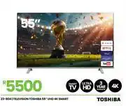 Fair Price Toshiba 55 UHD 4K Smart Television 23-804 offer