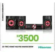 Fair Price Hisense 800W Home Theatre 23-798 offer