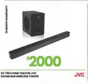 Fair Price JVC Wireless Home Theatre Soundbar THN239 23-799 offer