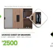 Fair Price Moreno Chest Of Drawers 1630 x 380 x 1175mm 4-047 offer