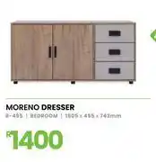 Fair Price Moreno Dresser 1505 x 455 x 743mm 8-495 offer