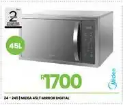 Fair Price Midea 45L Mirror Digital Microwave 24-245 offer