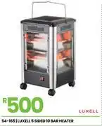 Fair Price Luxell 5 Sided 10 Bar Heater 54-165 offer