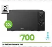 Fair Price Midea 20L Black Microwave Oven 24-246 offer