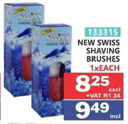Arrow Cash And Carry New swiss shaving brushes offer