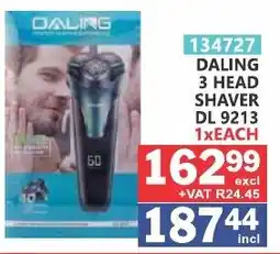 Arrow Cash And Carry Daling 3 head shaver offer