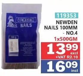 Arrow Cash And Carry Newden Nails offer