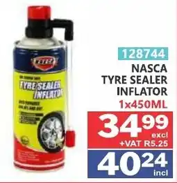 Arrow Cash And Carry Nasca tyre sealer inflator offer