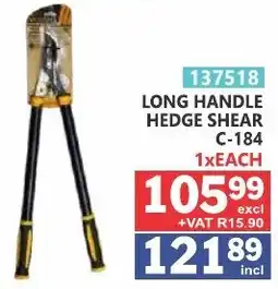 Arrow Cash And Carry Long handle hedge shear offer
