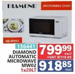 Arrow Cash And Carry Diamond automatic microwave offer