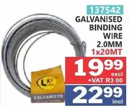 Arrow Cash And Carry Galvanised binding wire offer