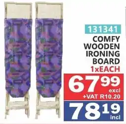 Arrow Cash And Carry Comfy wooden ironing board offer