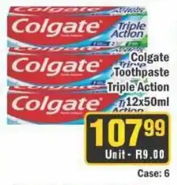 J&E Cash and Carry Colgate Toothpaste Triple Action offer