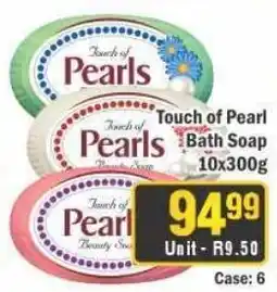 J&E Cash and Carry Touch of Pearl Pearls Bath Soap offer