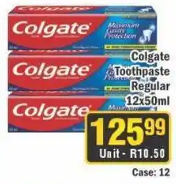 J&E Cash and Carry Colgate Toothpaste Regular offer